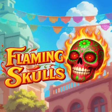 Flaming Skulls game tile